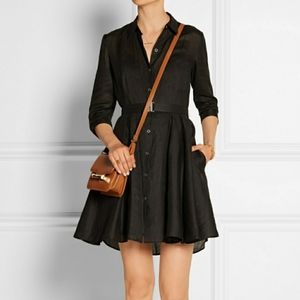 Theory Jalyis Sunny Button Front Dress
